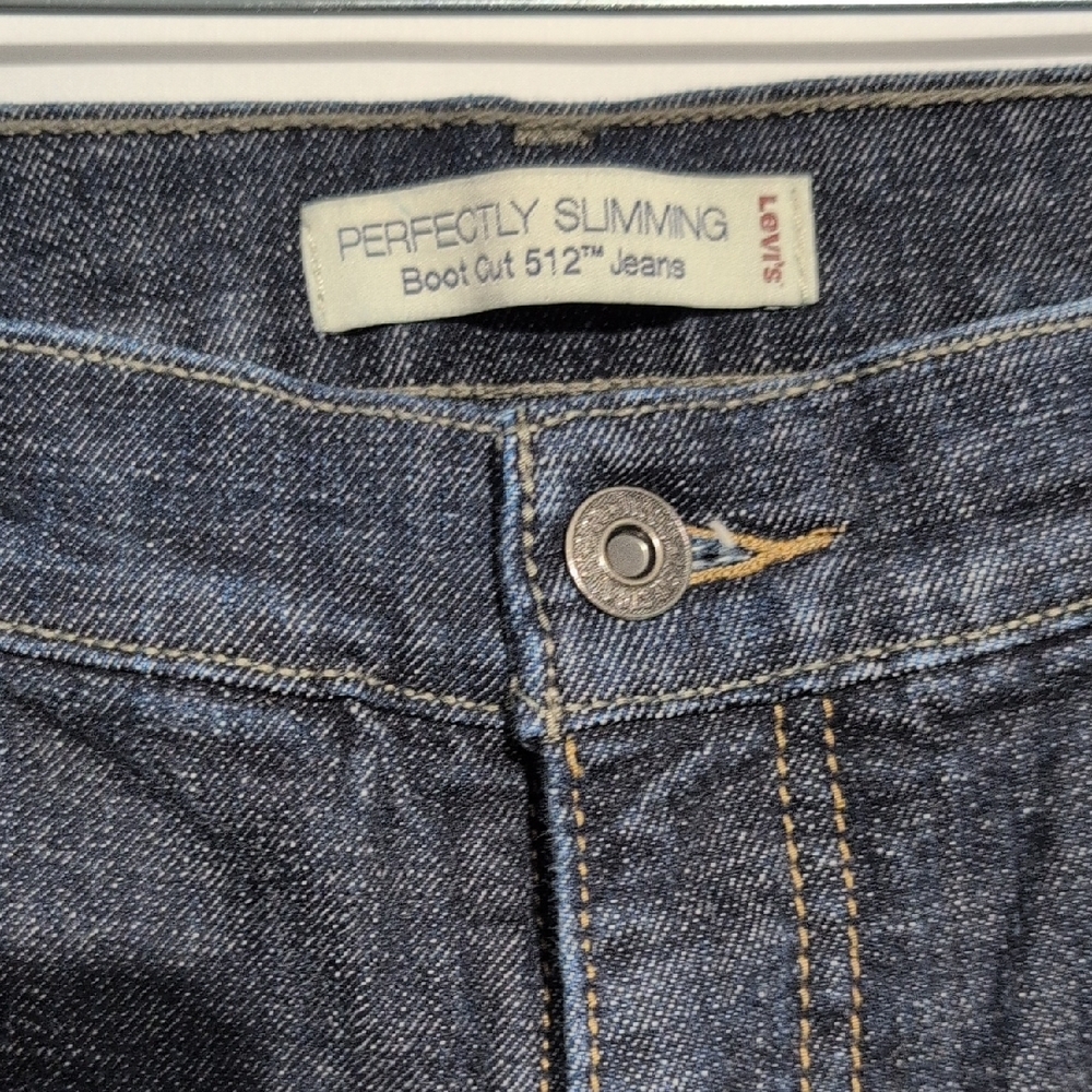 Levi's Dark Blue Relaxed Men's Jeans - Picture 3 of 8